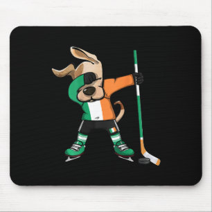 Rolig Dabbing Hund Irland Ishockeyfans Jersey D Musmatta