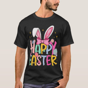 Rolig Dabbing Kanin Påsk Glad Påsk  T Shirt