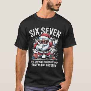 Rolig Dabbing Tomte Såg Din Sökhistorik Meme C T Shirt