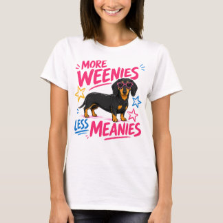 Rolig Dachshund Älskare Grafik T Shirt