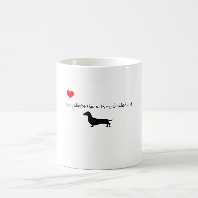Rolig Dachshund-mugg Kaffemugg (Center)