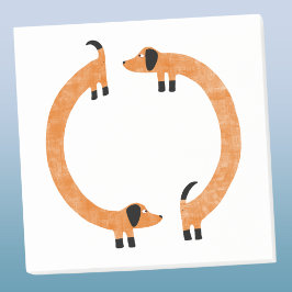 Rolig Dachshund Post-it Block
