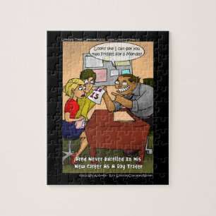 Rolig Dag Handelsman Jigsaw Pussel av Rick London