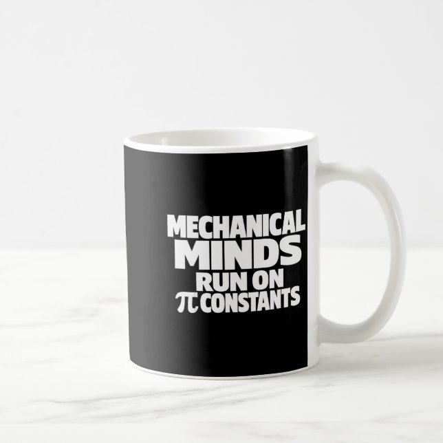 Rolig dag maskiningenjör mars 14 humor Roligt Kaffemugg (Höger)