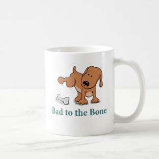 Rolig dåliga till benhunden kaffemugg