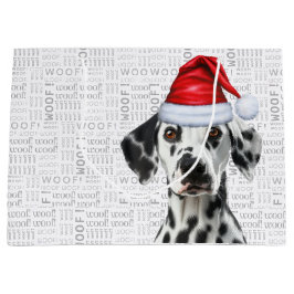 Rolig Dalmatiner Jul Hund Julfirande