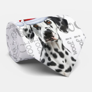 Rolig dalmatiner jul hundälskare slips