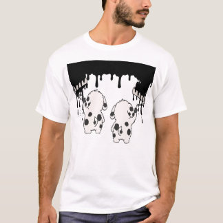 Rolig Dalmatiner Målare T-Shirt - Söta Hundar Måla