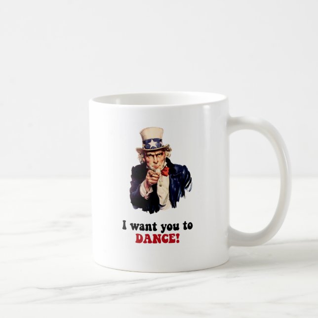 Rolig dans kaffemugg (Höger)