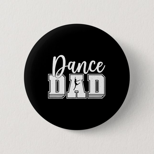 Rolig dans pappa stolt dansare dansar fars dag M Knapp (Framsida)