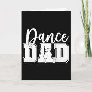 Rolig Dans Pappa Stolt Dansare Dansar Fars Dag M Kort