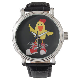 Rolig dansgulthöna armbandsur