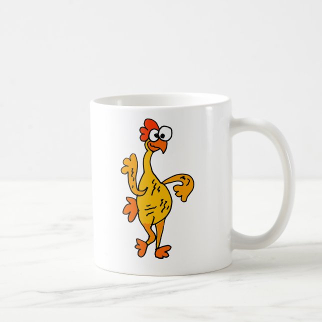 Rolig dansgummihöna kaffemugg (Höger)