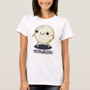 Rolig dansskämt med månvandring t shirt