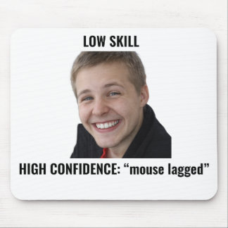 Rolig datormus för spelare Efterslänande meme Musm Musmatta