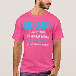 Rolig definition av familjen farfar t shirt