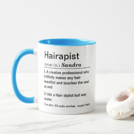 Rolig definition av hairapist mugg