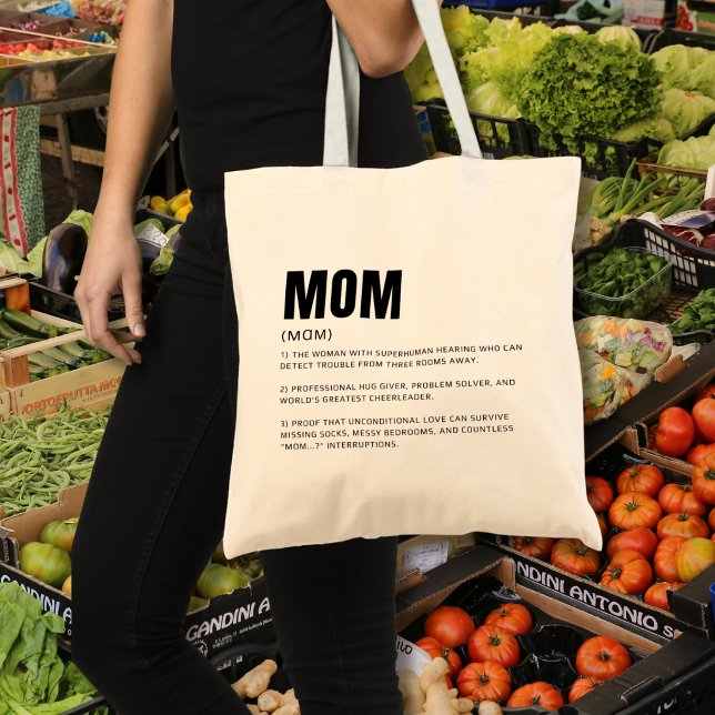 Rolig definition av mamma tygkasse (Skapare uppladdad)