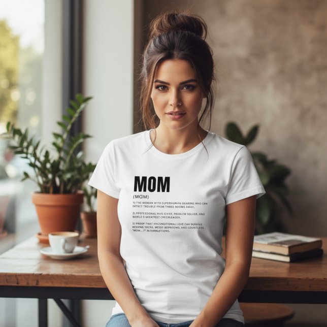 Rolig Definition Av Mamman Med Kärlek T Shirt (Skapare uppladdad)