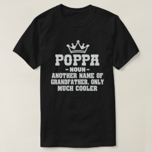 Rolig definition av pappa Present för coola farfar T Shirt