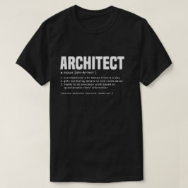 Rolig definition för ARKITEKT T Shirt