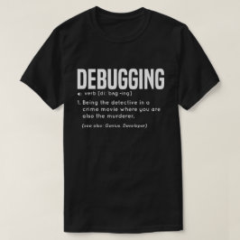 Rolig definition för feltestning t shirt