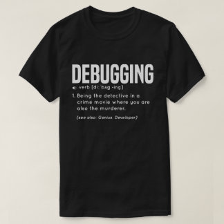 Rolig definition för feltestning t shirt