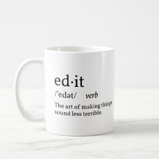 Rolig definitionsredigering kaffemugg