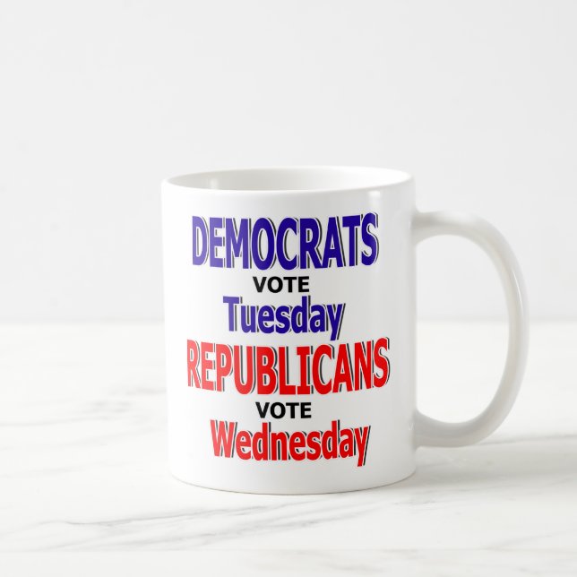 Rolig demokratkaffemugg kaffemugg (Höger)
