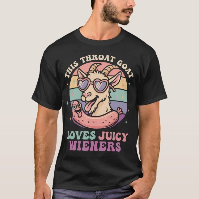 Rolig Denna Strupget Lskar Saftig T Shirt (Framsida)