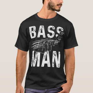 Rolig design för basman basgitarrmusiker t shirt