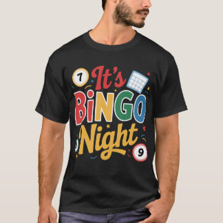Rolig design för bingofanatiker – present till bin t shirt
