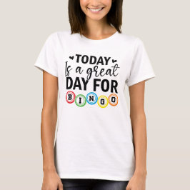 Rolig design för bingofanatiker – Present till bin T Shirt