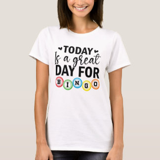 Rolig design för bingofanatiker – Present till bin T Shirt