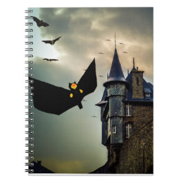 Rolig design för Halloween Anteckningsbok