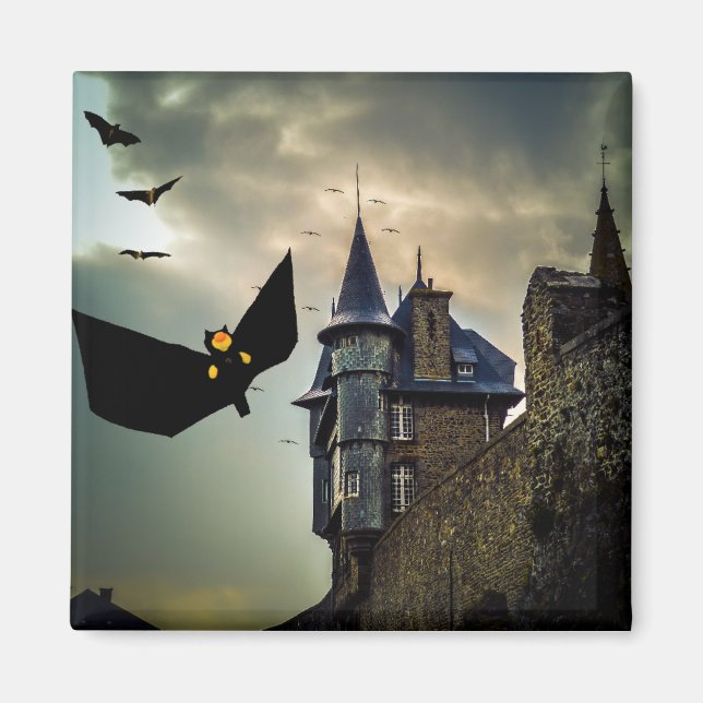Rolig design för Halloween Magnet (Framsidan)
