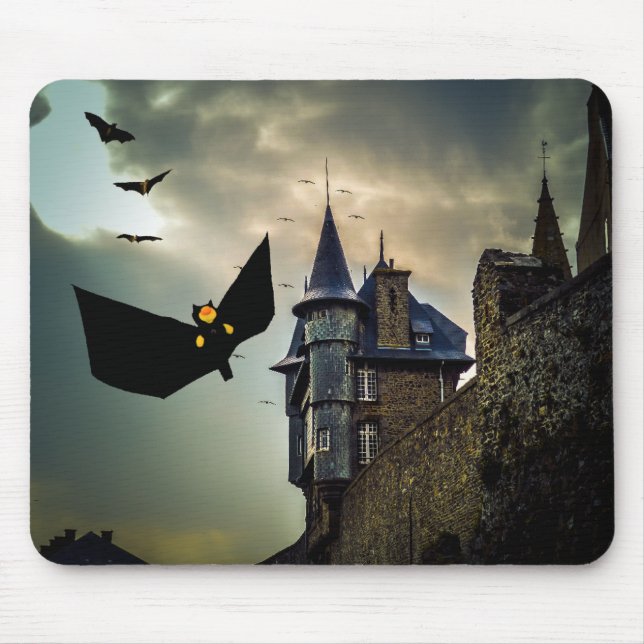 Rolig design för Halloween Musmatta (Framsidan)