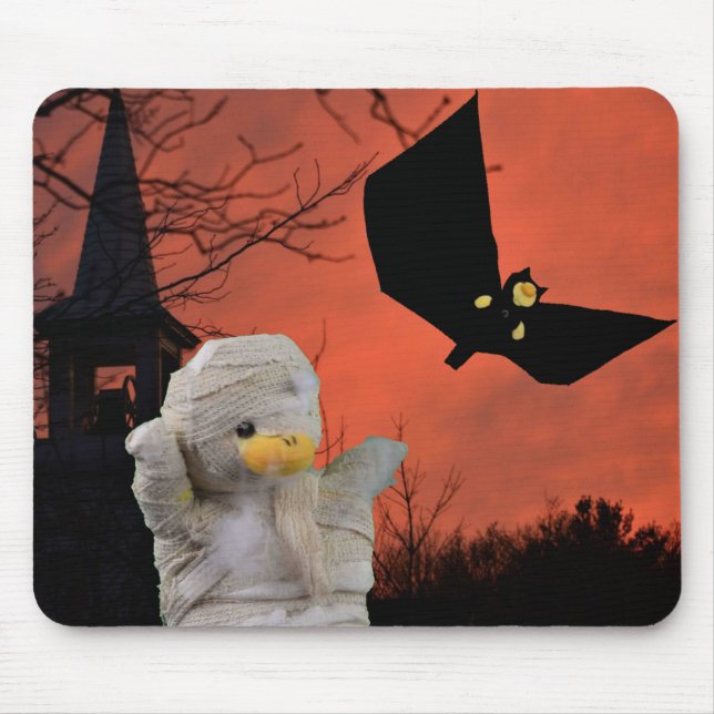 Rolig design för Halloween Musmatta (Framsidan)