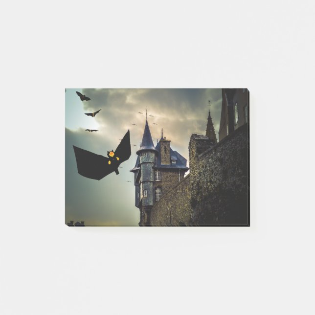 Rolig design för Halloween Post-it Block (Framsida)