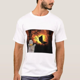 Rolig design för Halloween T Shirt