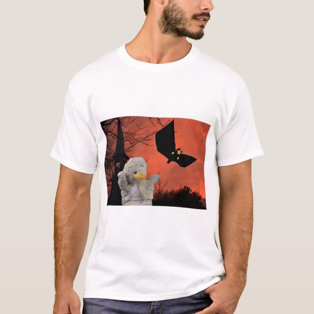 Rolig design för Halloween T Shirt (Framsida)