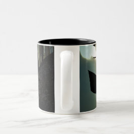 Rolig design för Halloween Två-Tonad Mugg
