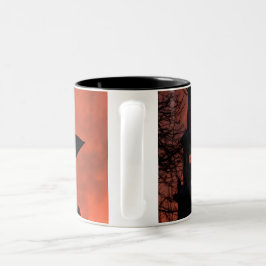 Rolig design för Halloween Två-Tonad Mugg