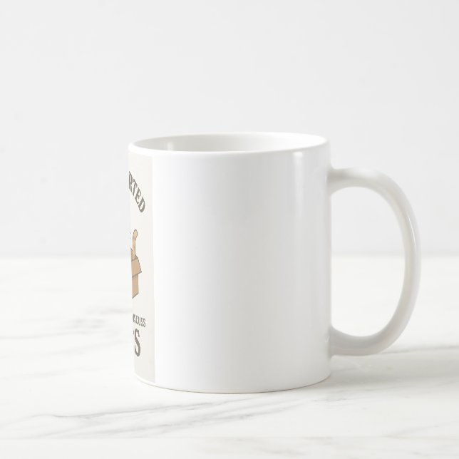 Rolig design för kattälskare kaffemugg (Höger)