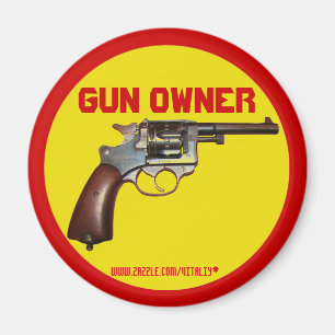 Rolig design för vapenägaremagnet magnet