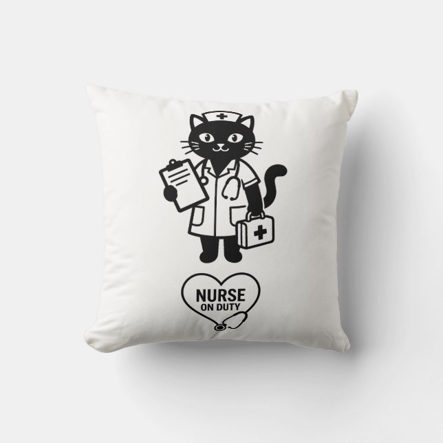 Rolig design kudde (Framsida)