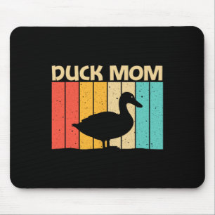 Rolig design med anka för mamma, modern anka för j musmatta
