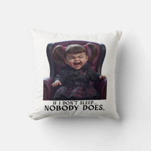Rolig design med babybusunge kudde