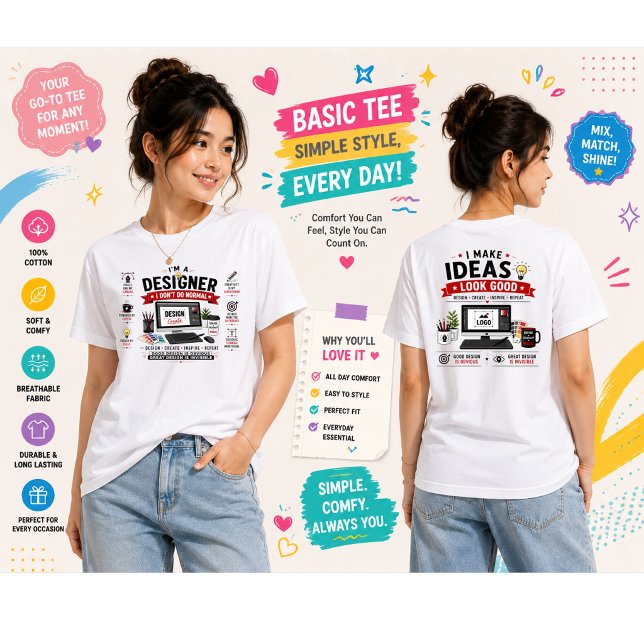 Rolig Designer Design | Grafisk Designer Kaffe T Shirt (Skapare uppladdad)