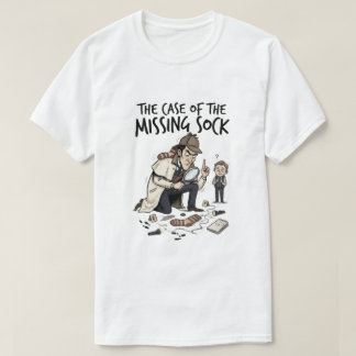 Rolig Detektiv Tecknad Film T Shirt